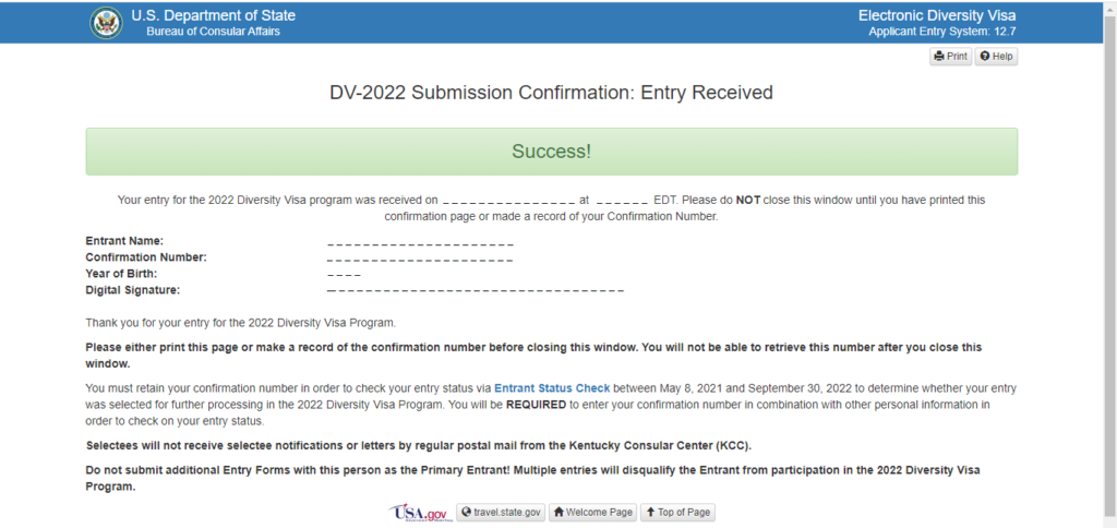 How to Enter DV 2022 | My Diversity Visa Program