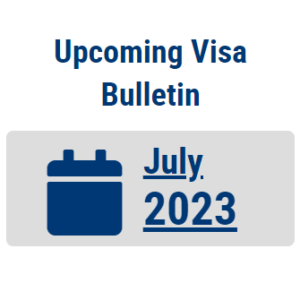 Visa Bulletin for July 2023