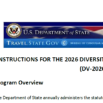 DV 2026 Instructions Published!