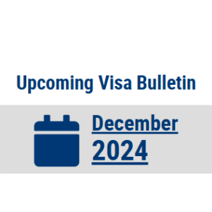 December 2024 Diversity Visa Bulletin