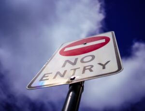 No entry